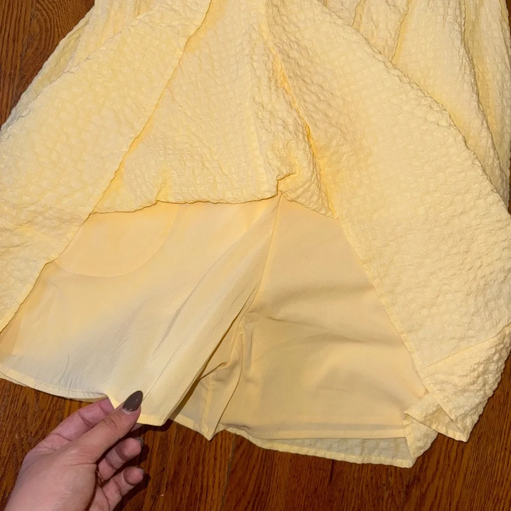 Yellow Abercrombie Emerson Off-Shoulder Dress - Picture 4 of 6